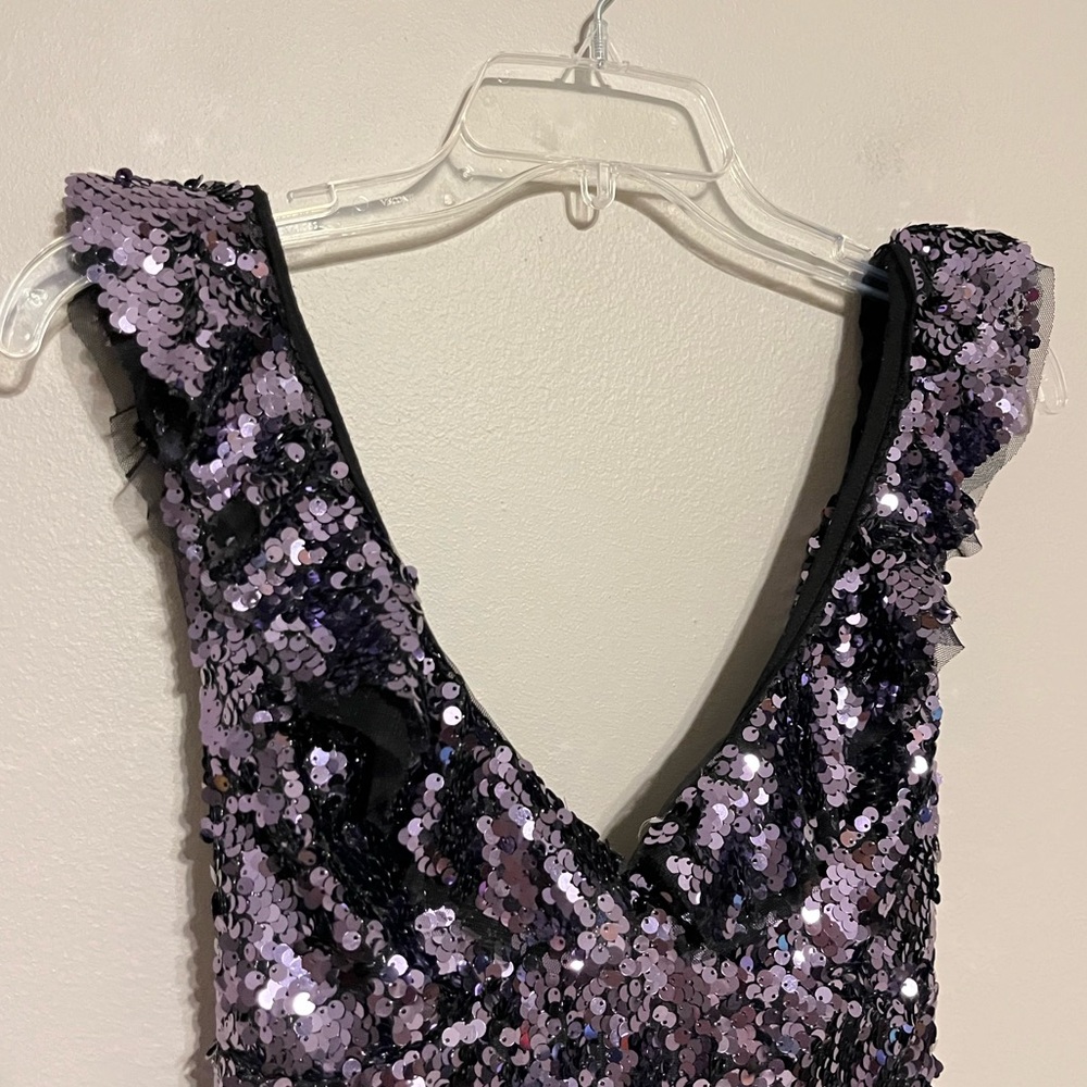 Like new Free People Sequin Siren Mini Dress - Picture 8 of 14